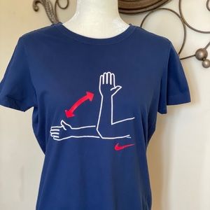 Women’s Cut Nike Braves ChopOn Tee